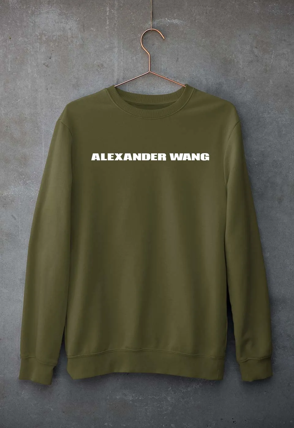 Alexander Wang Unisex Sweatshirt for Men/Women