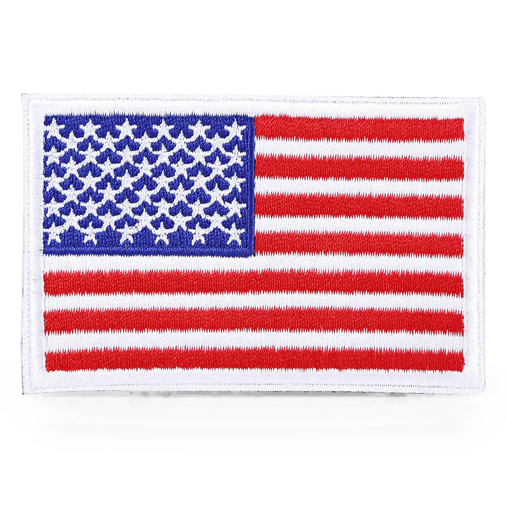 American flag embroidery Multipurpose Velcro Arm Jacket Sticker