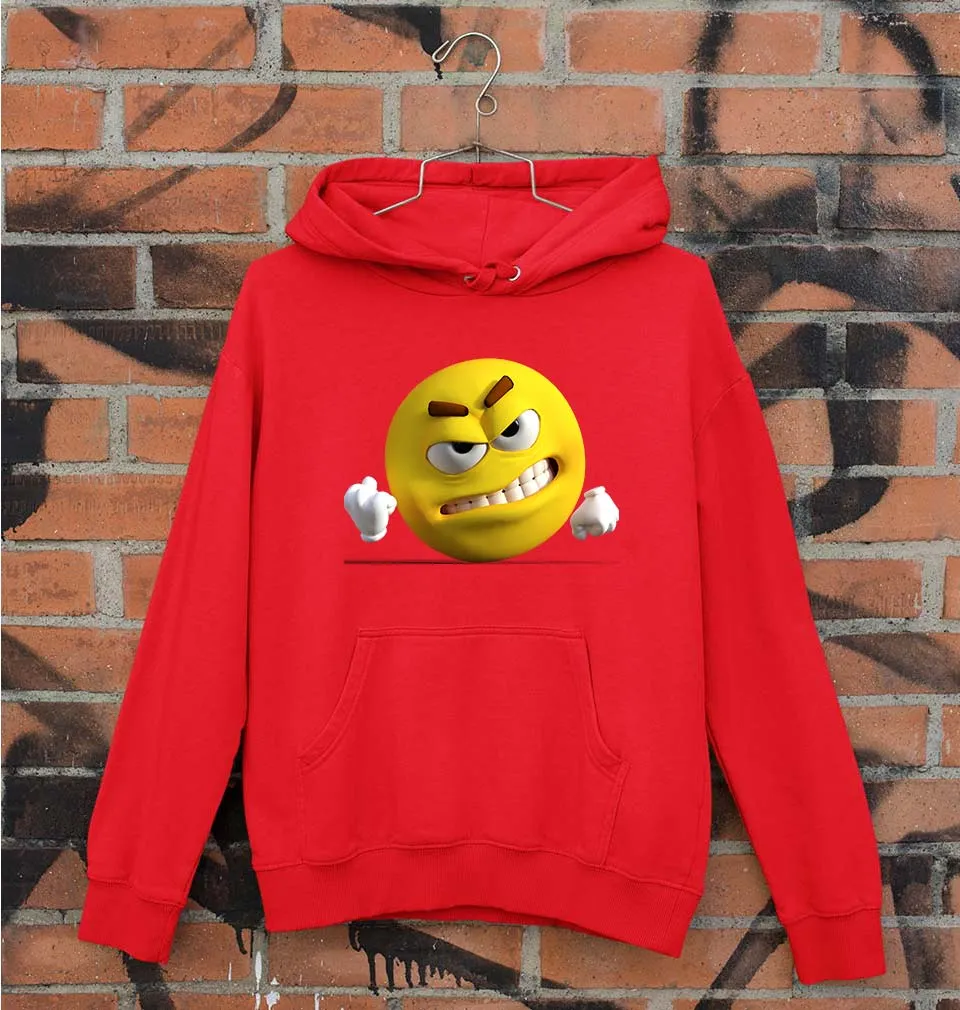 Angry Emoji Unisex Hoodie for Men/Women