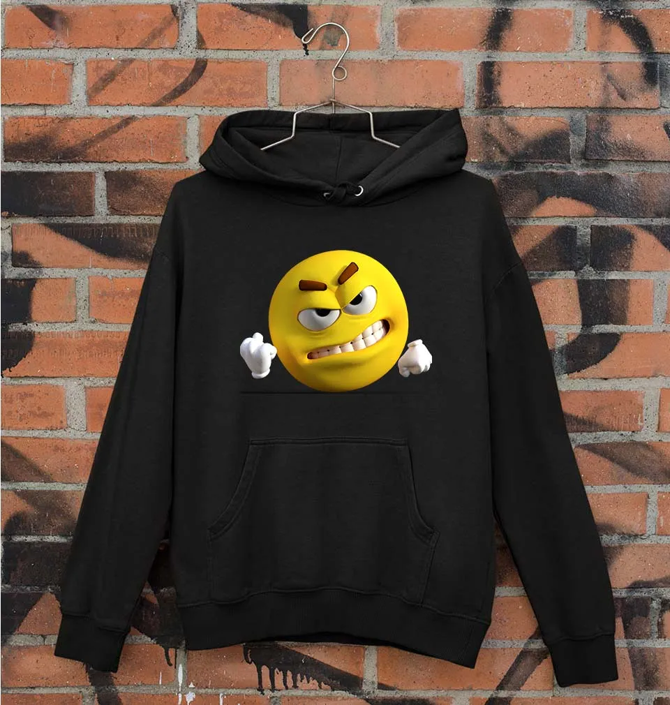 Angry Emoji Unisex Hoodie for Men/Women