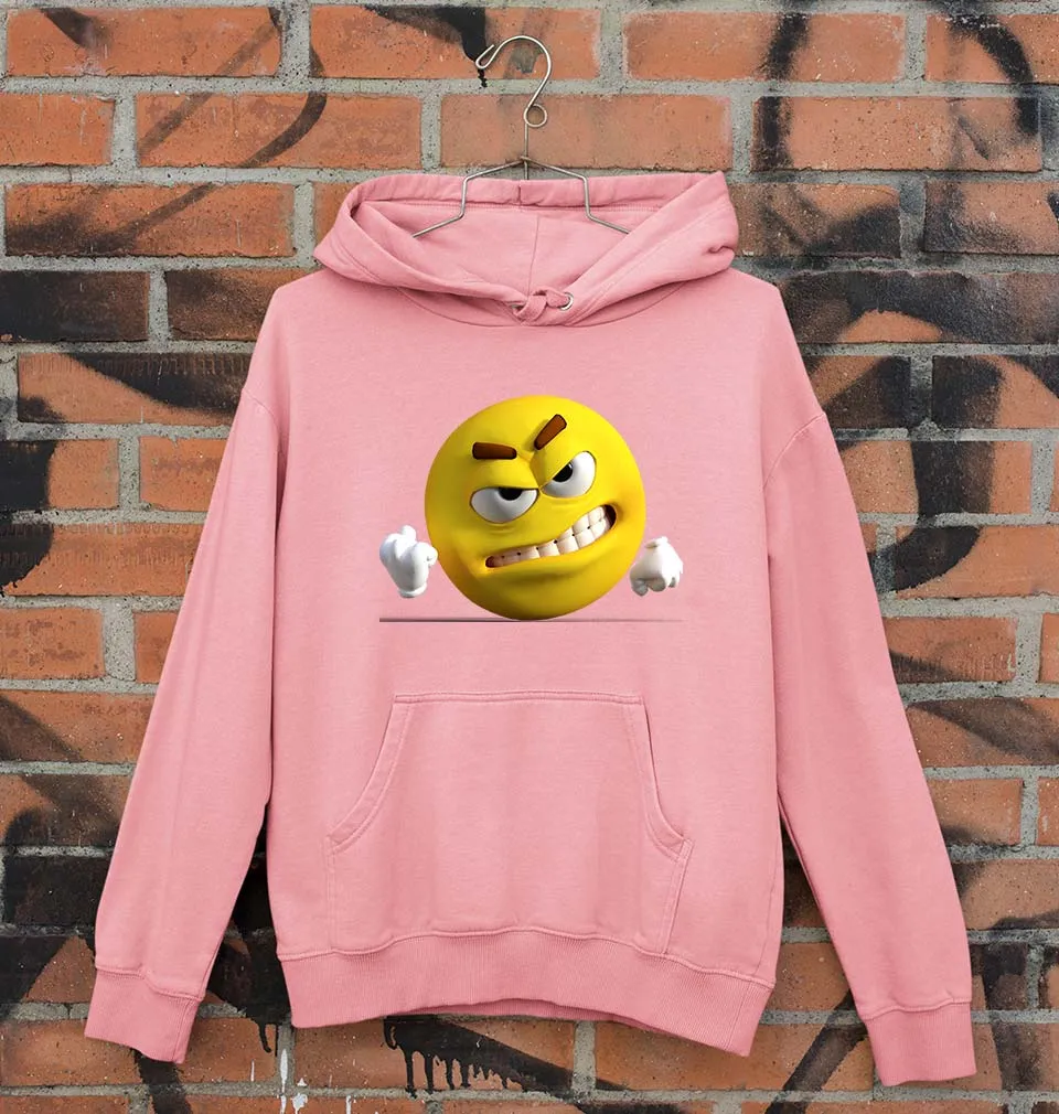 Angry Emoji Unisex Hoodie for Men/Women