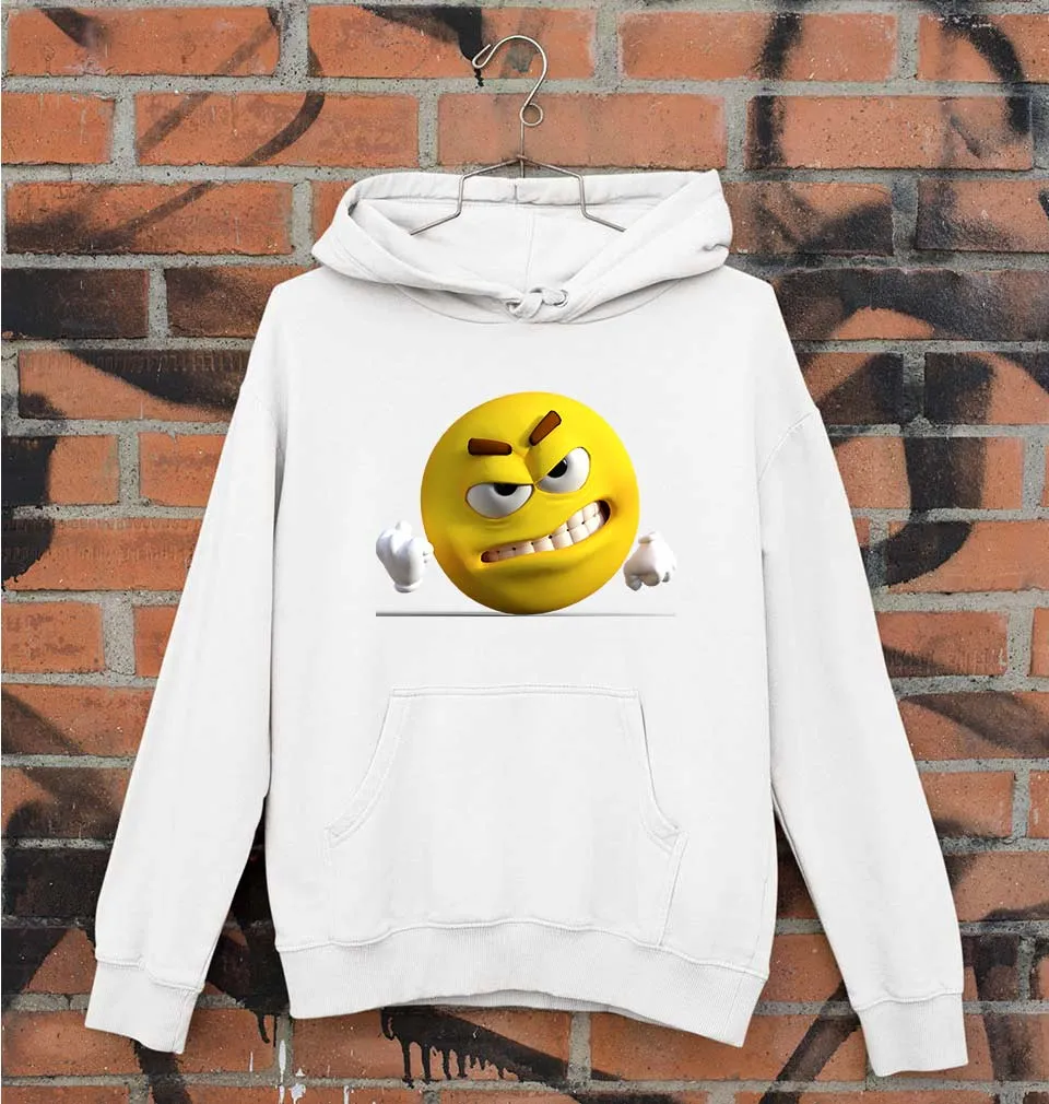 Angry Emoji Unisex Hoodie for Men/Women