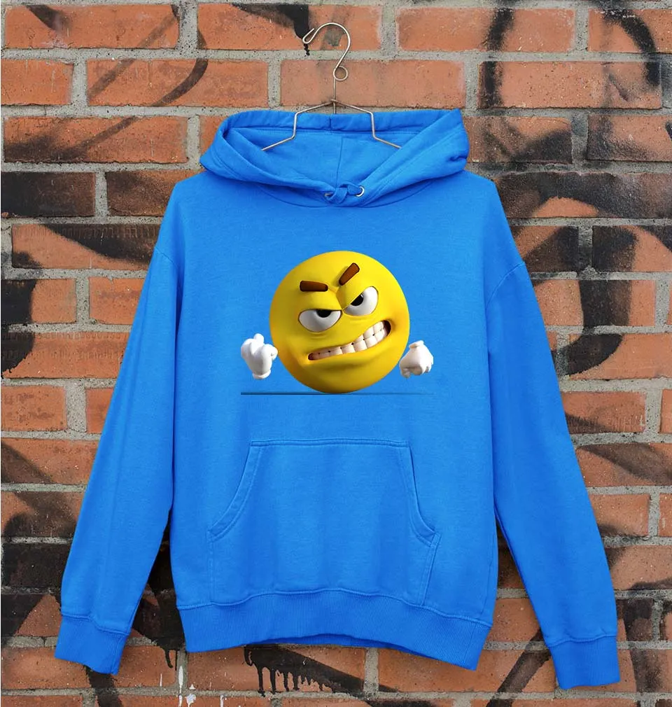 Angry Emoji Unisex Hoodie for Men/Women