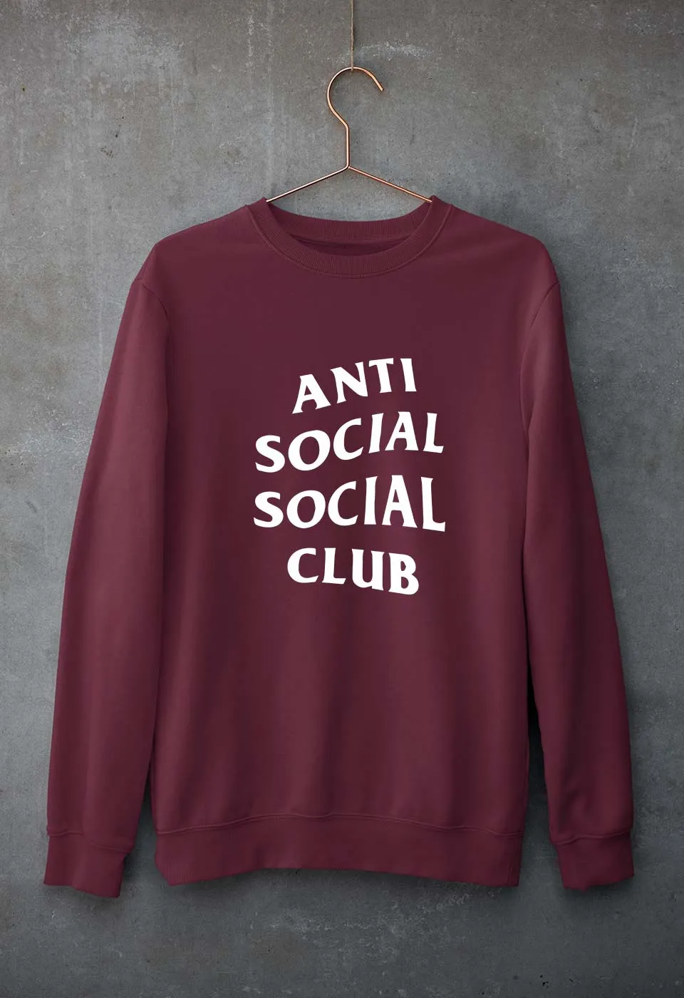 Anti Social Social Club Unisex Sweatshirt for Men/Women