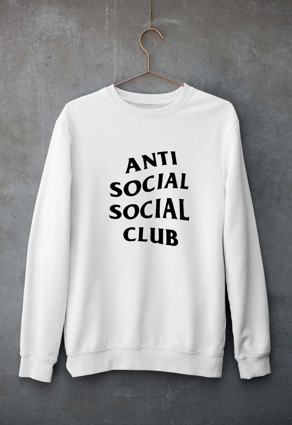 Anti Social Social Club Unisex Sweatshirt for Men/Women