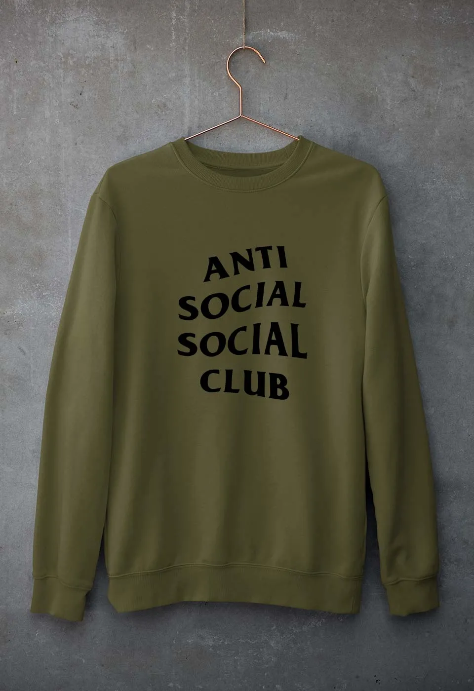 Anti Social Social Club Unisex Sweatshirt for Men/Women