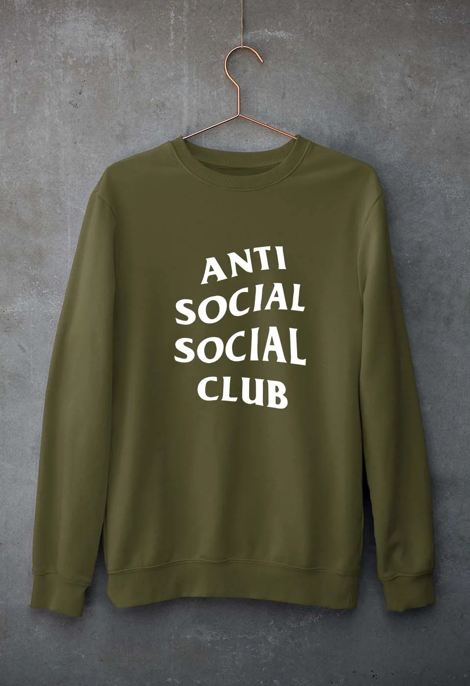 Anti Social Social Club Unisex Sweatshirt for Men/Women