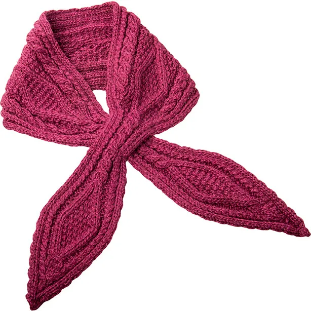 Aran Diamond Scarf