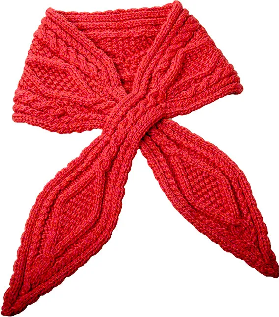 Aran Diamond Scarf