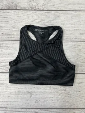 Athletic Bra By Beyond Yoga In Grey, Size: S