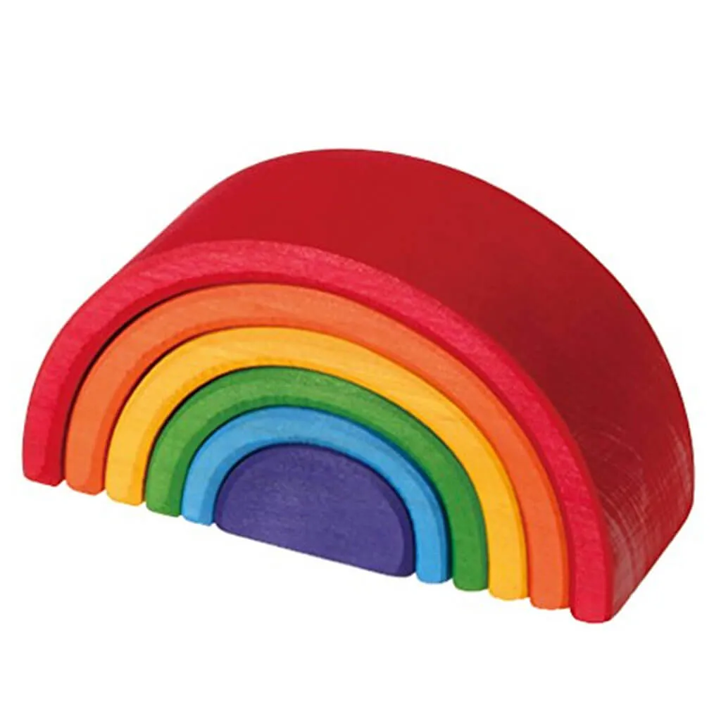 Authentic Grimm's Rainbow Toy 6-Piece