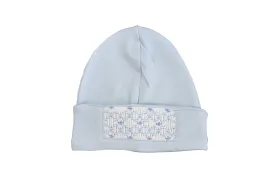 Baby Boy's Blue Hand Smocked Hat