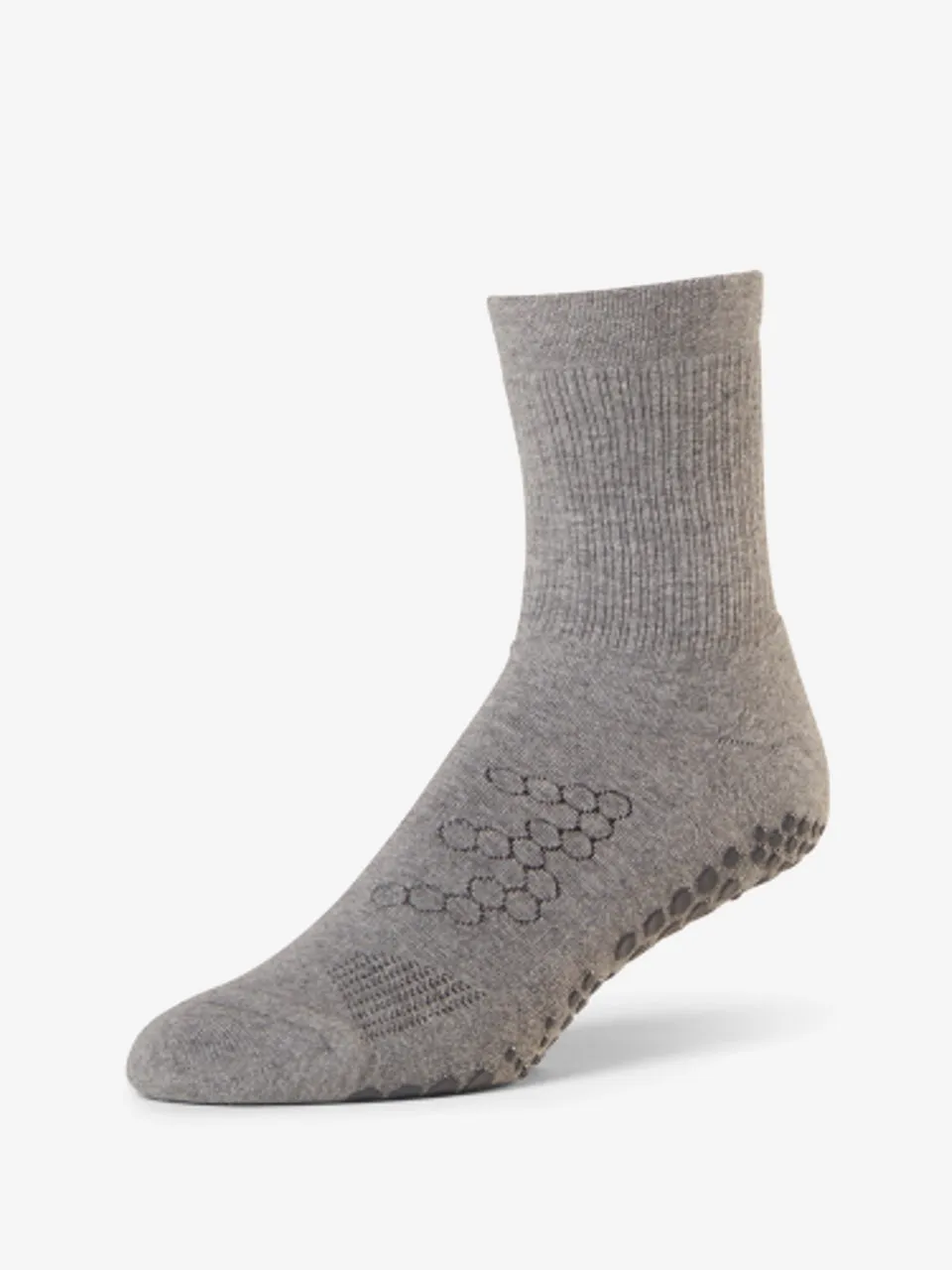 Base 33 Crew Grip Socks - Grey