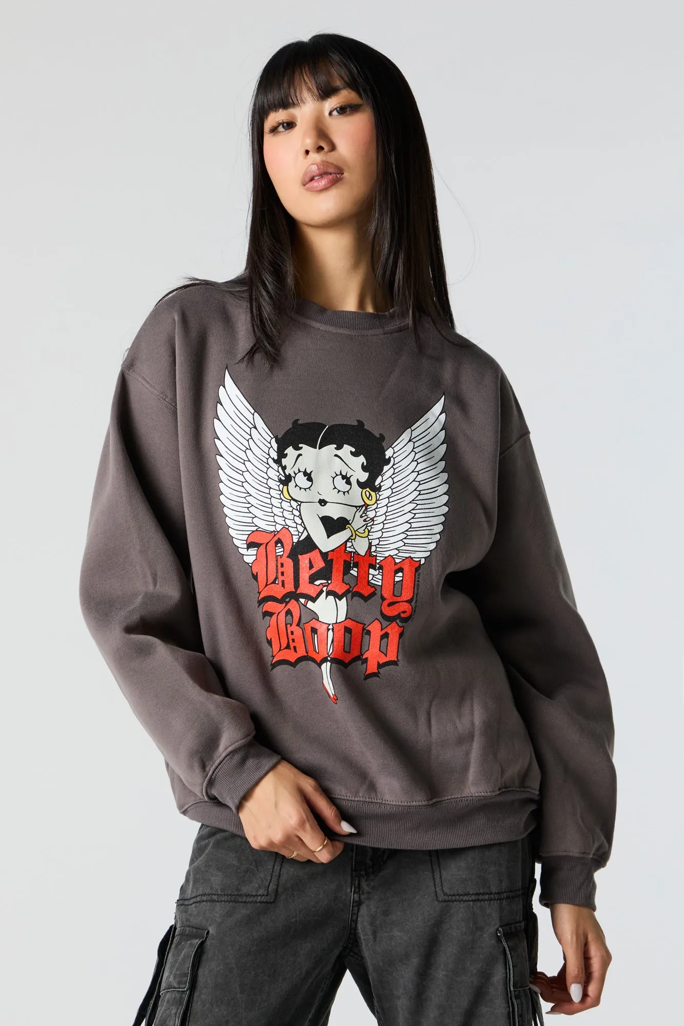 Betty Boop Graphic Sweatshirt