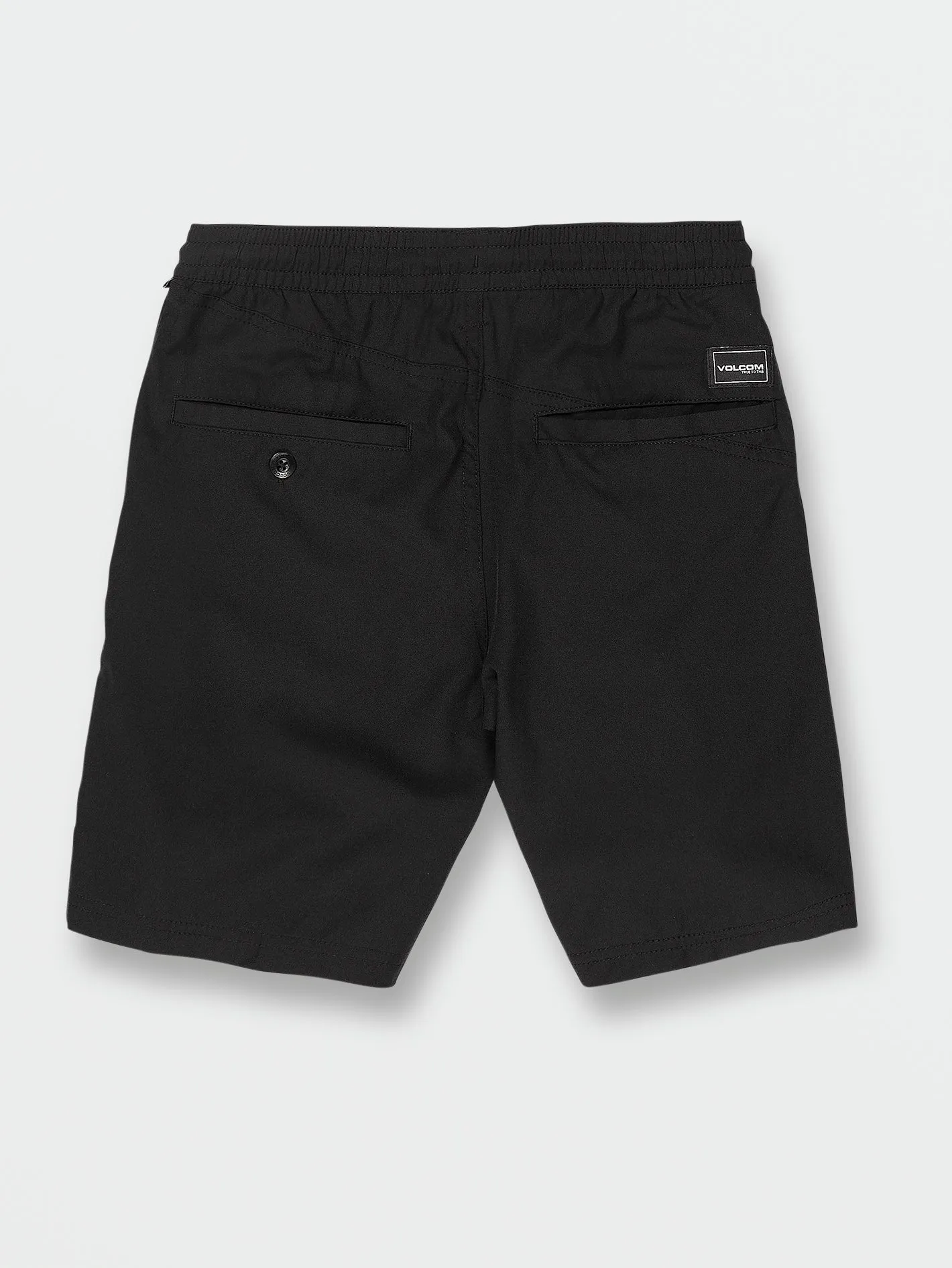 Big Boys Frickin Elastic Waist Cross Shred Hybrid Shorts - Black