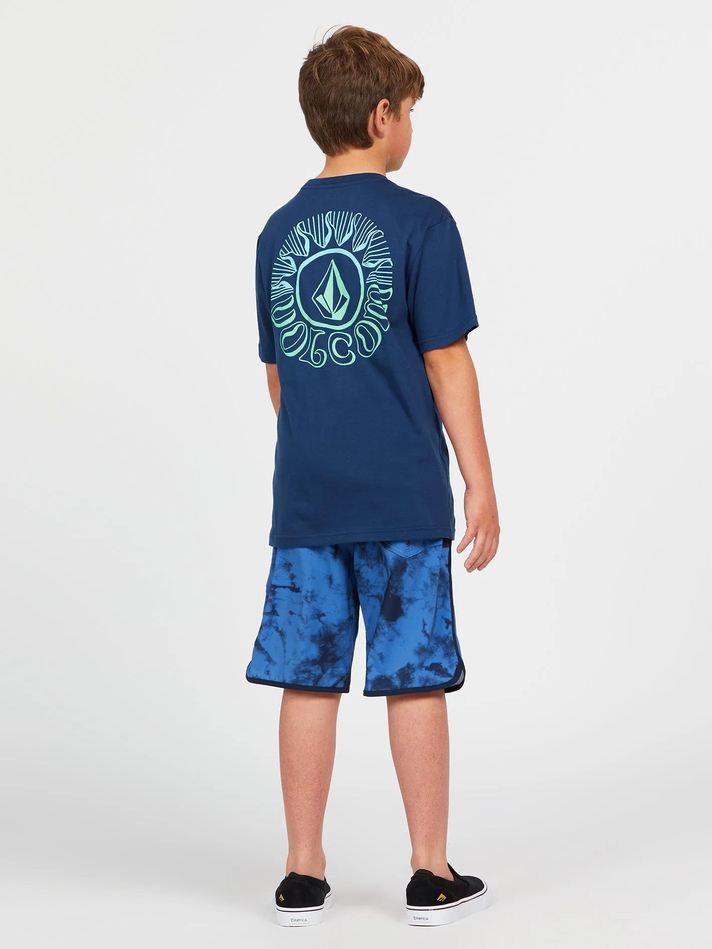 Big Boys Glassoff Short Sleeve Tee - Baja Indigo