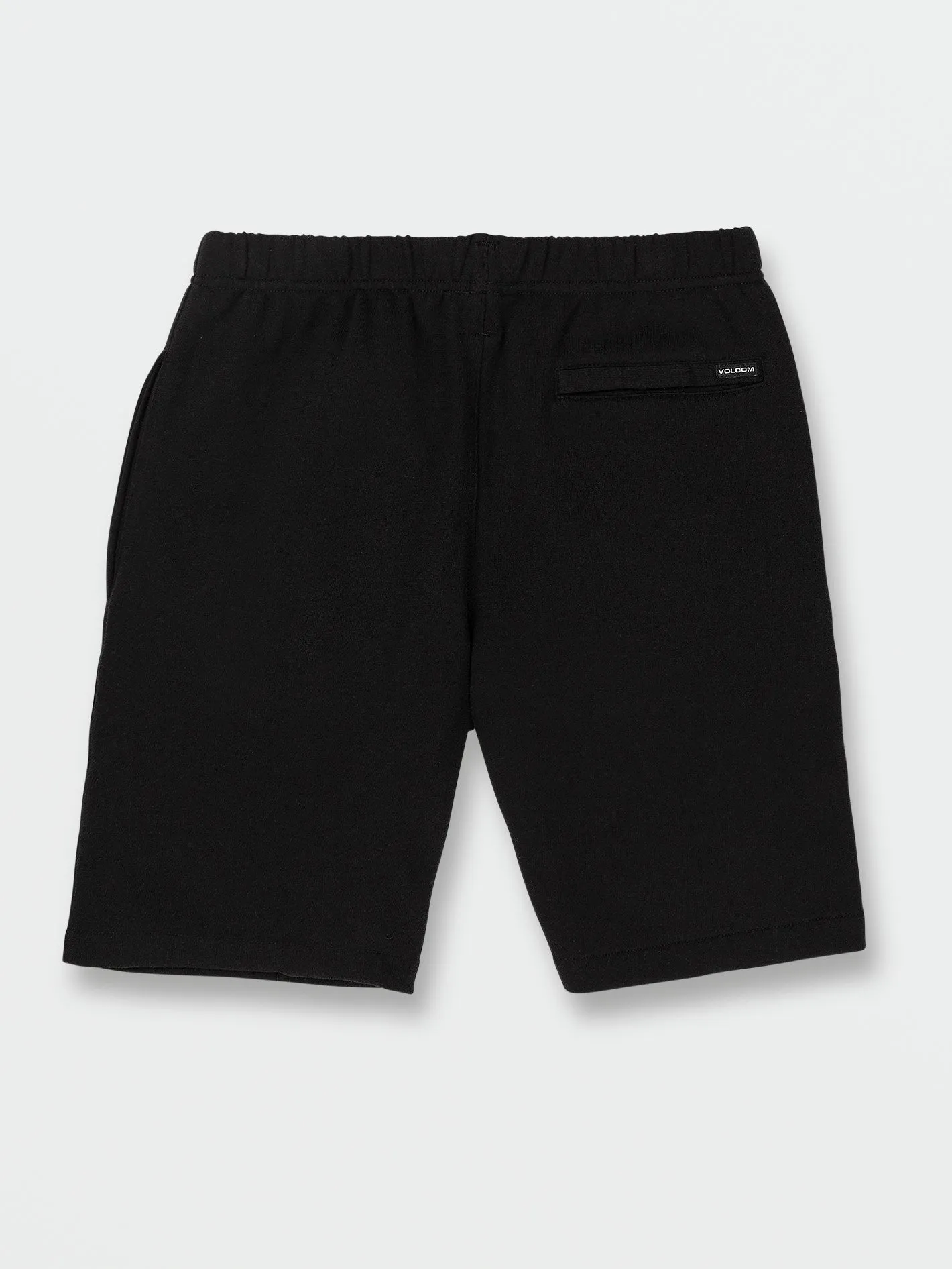 Big Boys Iconic Stone Fleece Shorts - Black