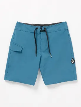 Big Boys Lido Solid Mod-Tech Trunks - Aged Indigo