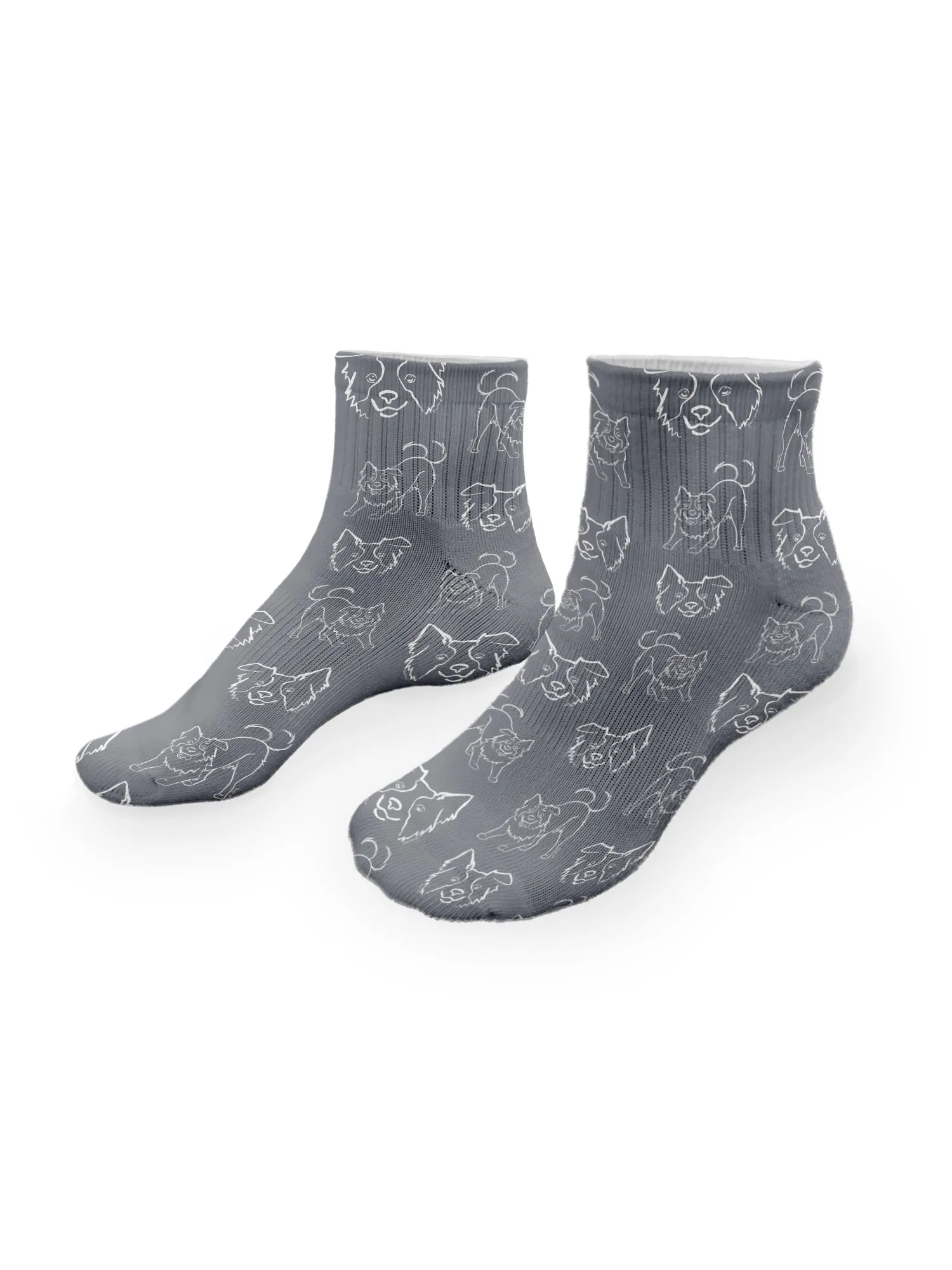 Border Collie Ankle Socks