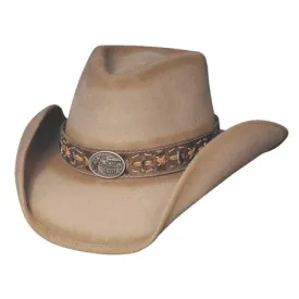 Bullhide Hats Gunfighters Collection B. Kidd Sand Cowboy Hat Style 0437S