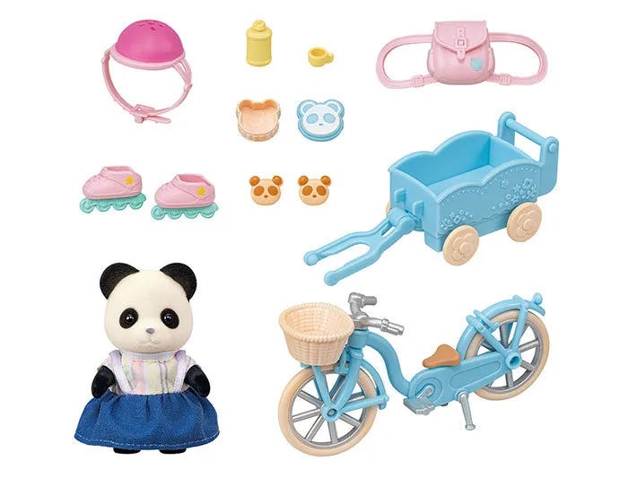 Calico Critters Cycle and Skate Set