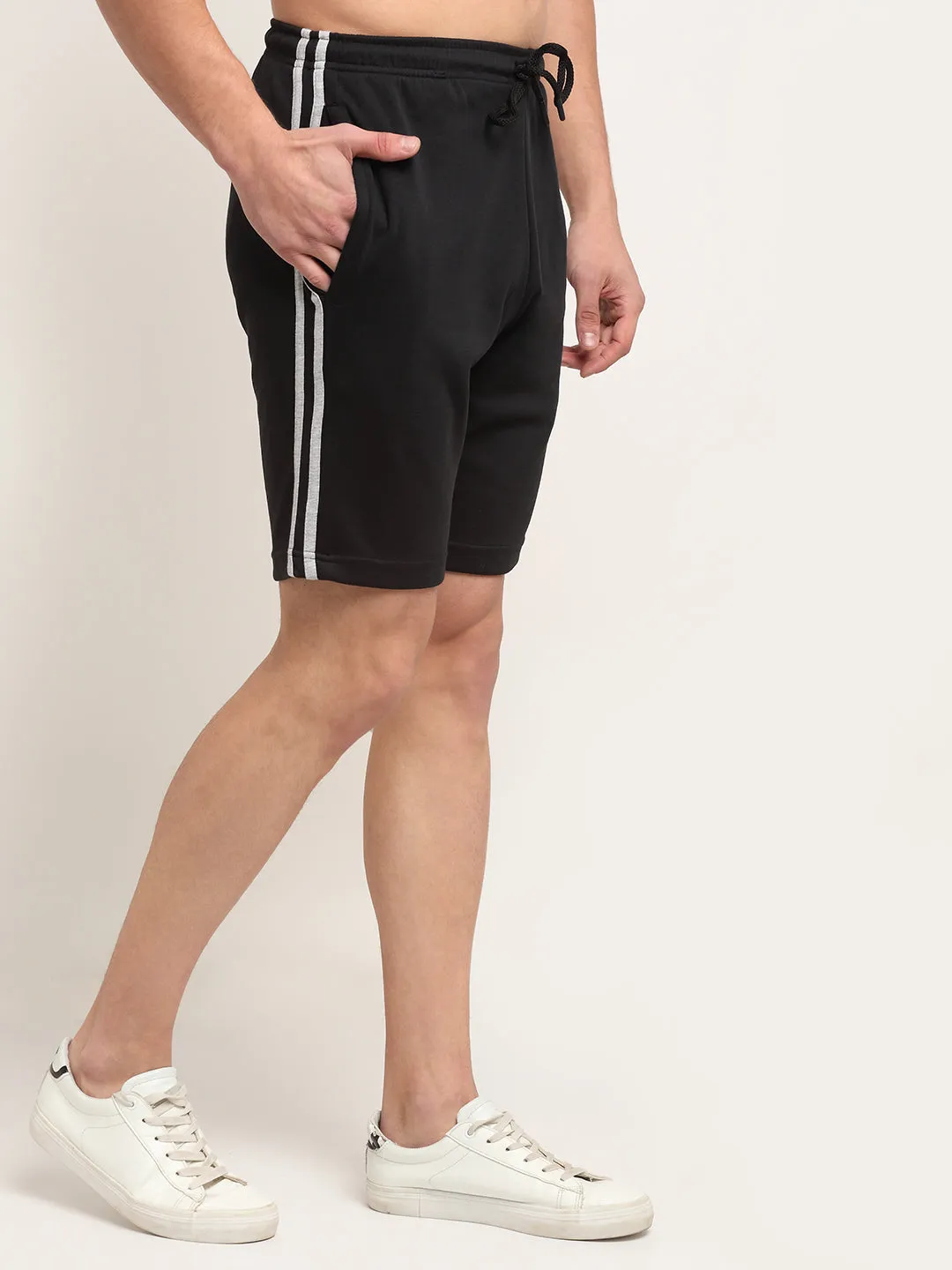 Cantabil Black Men's Shorts