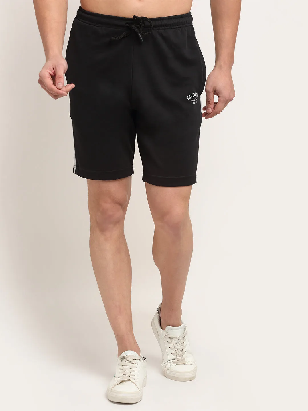 Cantabil Black Men's Shorts