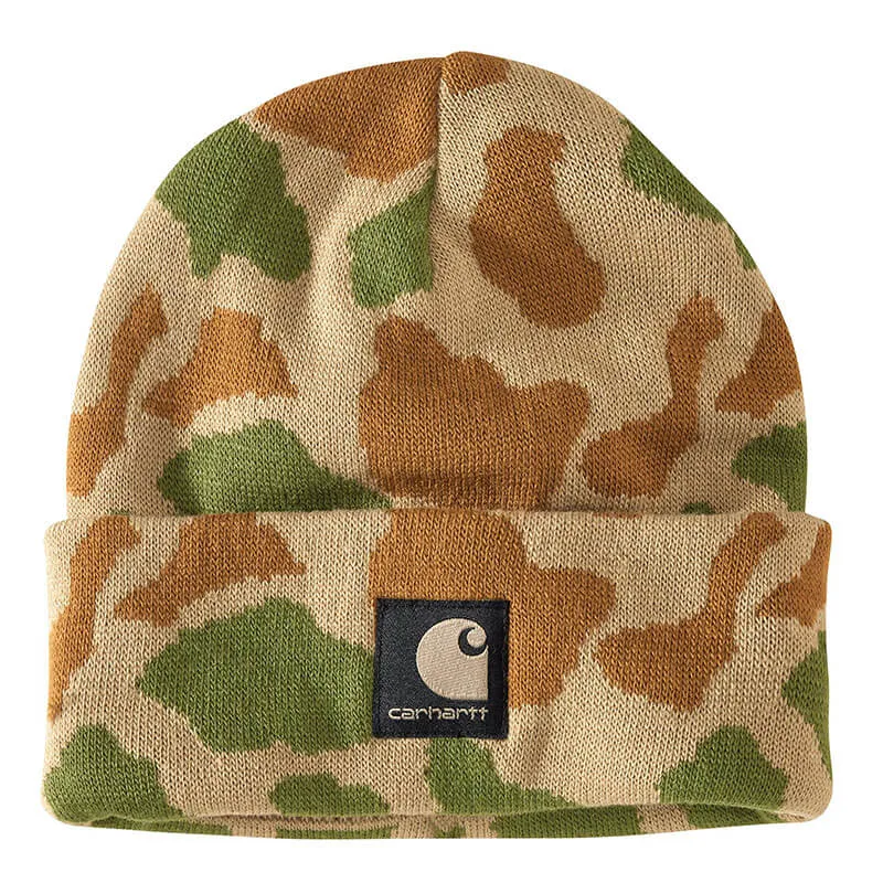 Carhartt Knit Camo Beanie