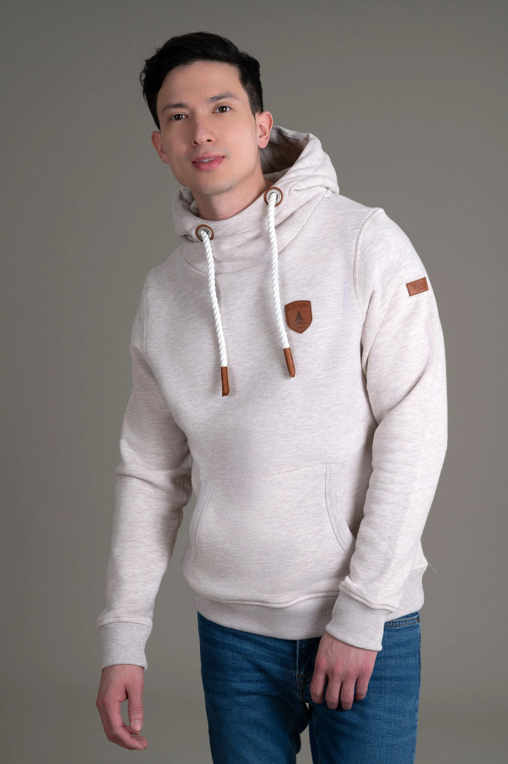 Cascade Heather Oatmeal Hoodie