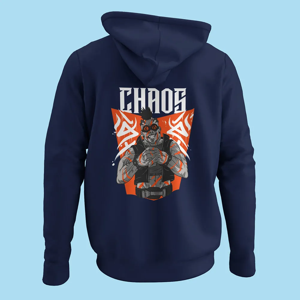 Chaos (Back Print) Unisex Hoodie