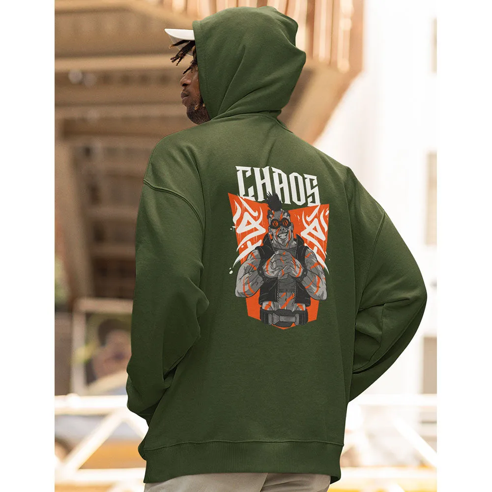 Chaos (Back Print) Unisex Hoodie