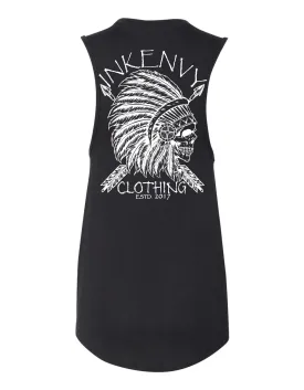 Chief Muscle tank top (Womens)