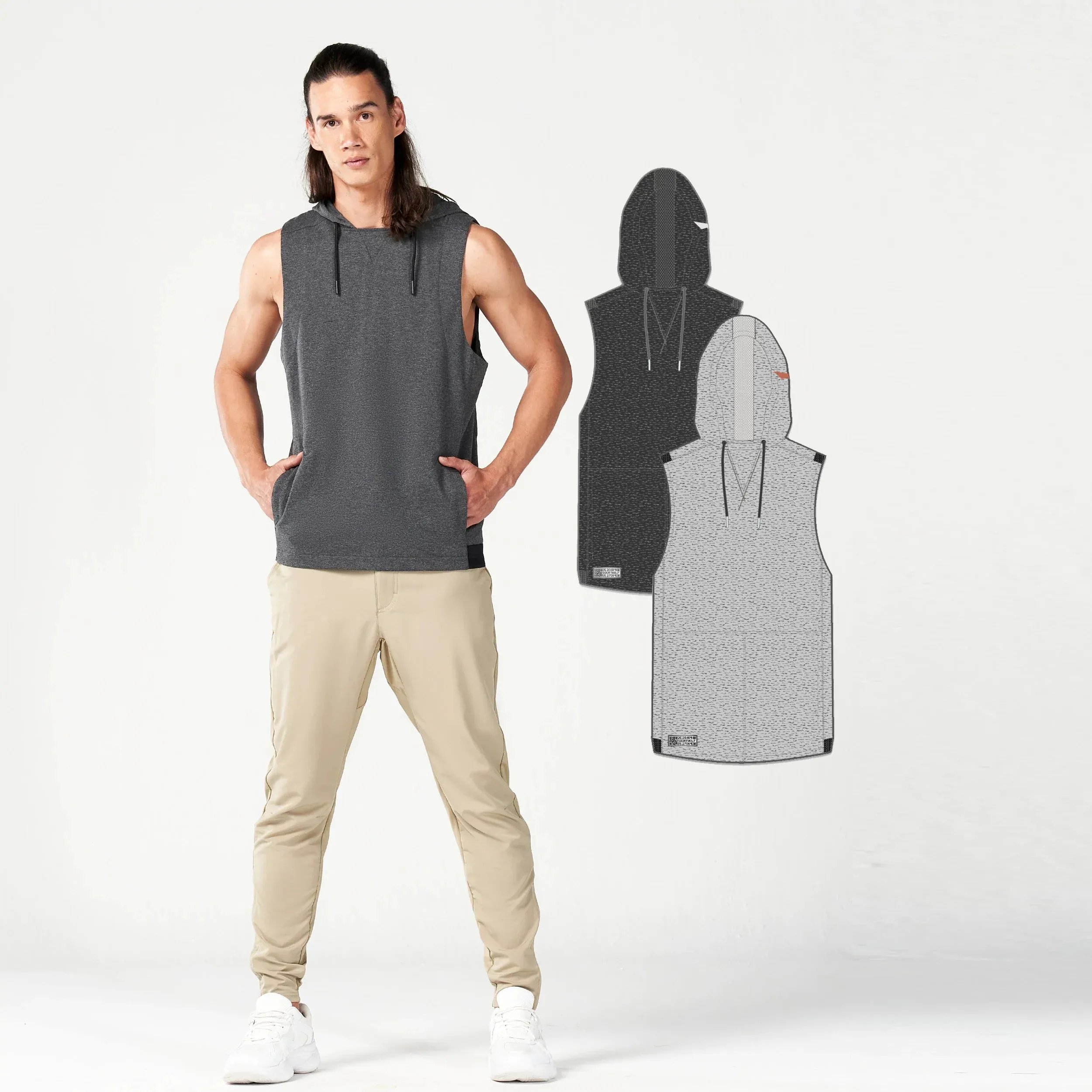 Code Hooded Tank - 2 Pack