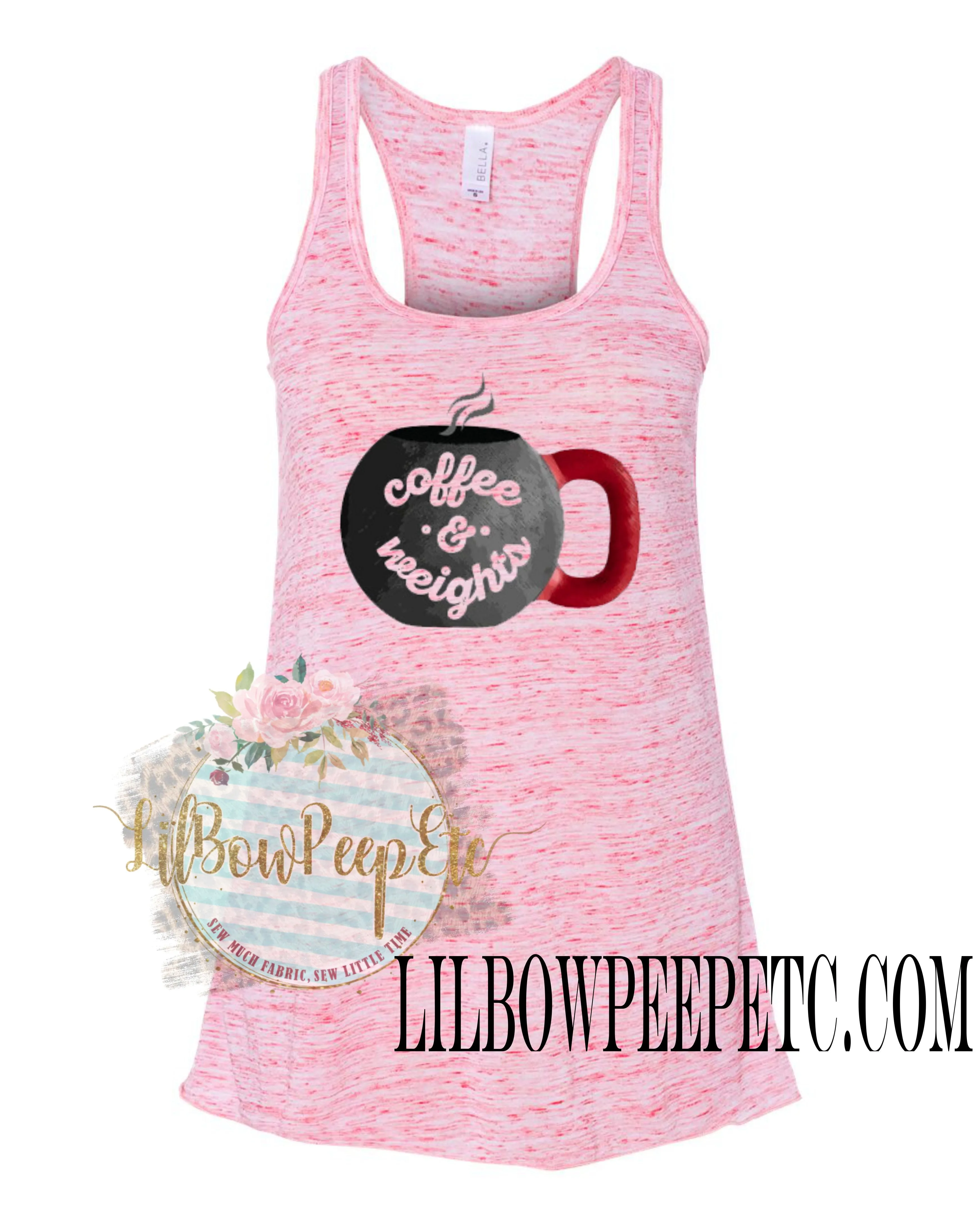 Coffee And Weights Workout Tank