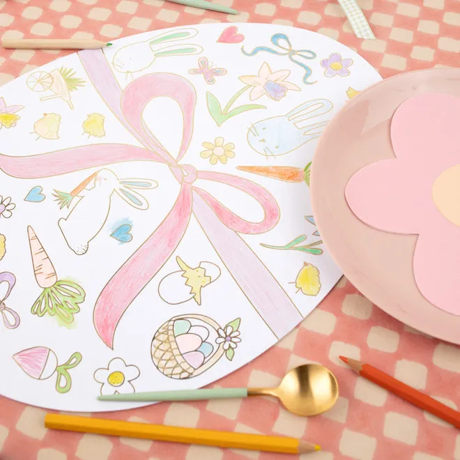 Colouring Placemat - Easter