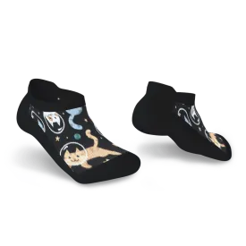 Cosmic Kitties Diabetic Ankle Socks