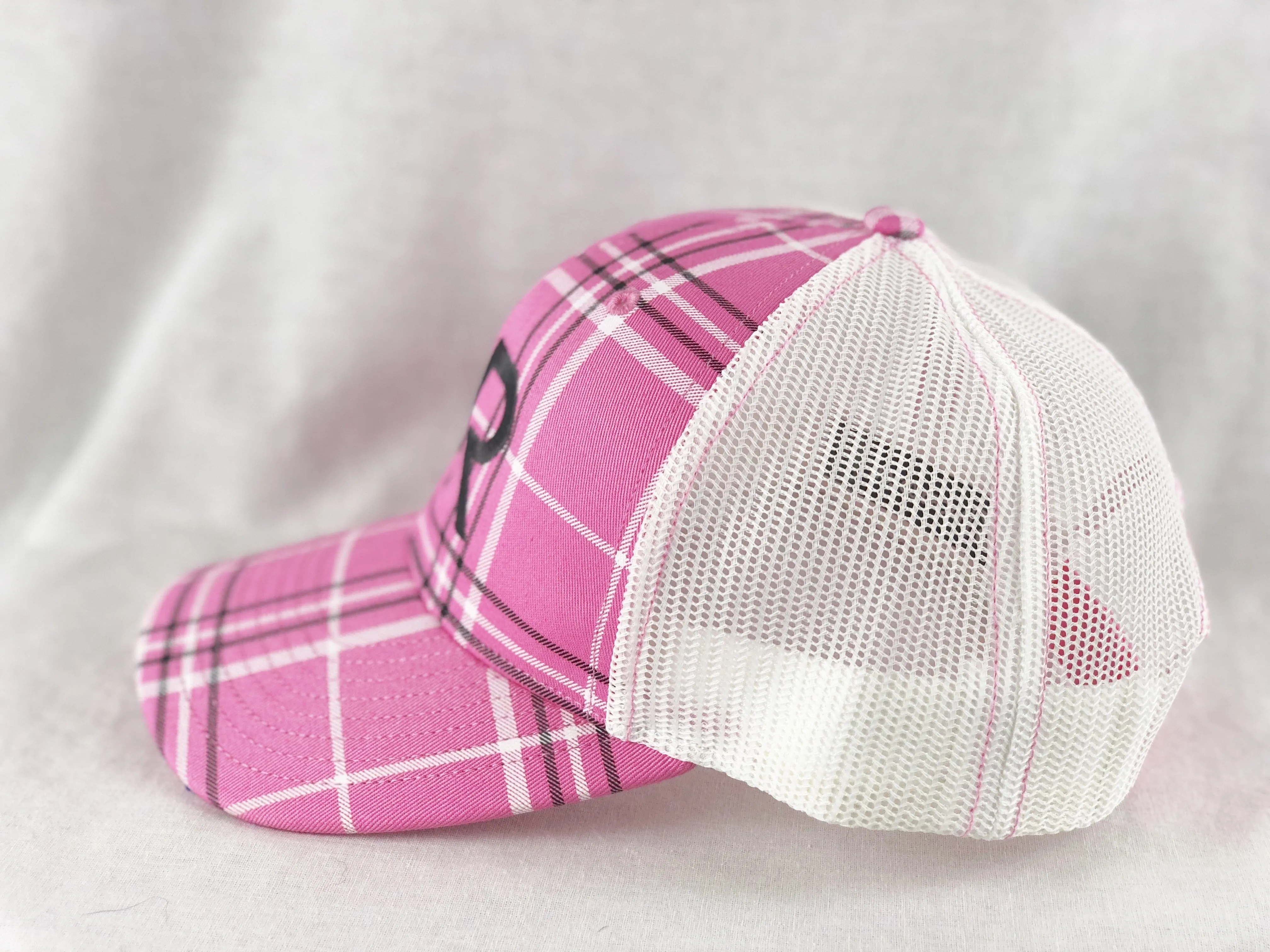 CR Pink Plaid Hat