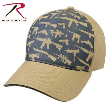 Deluxe Khaki Guns Low Profile Cap