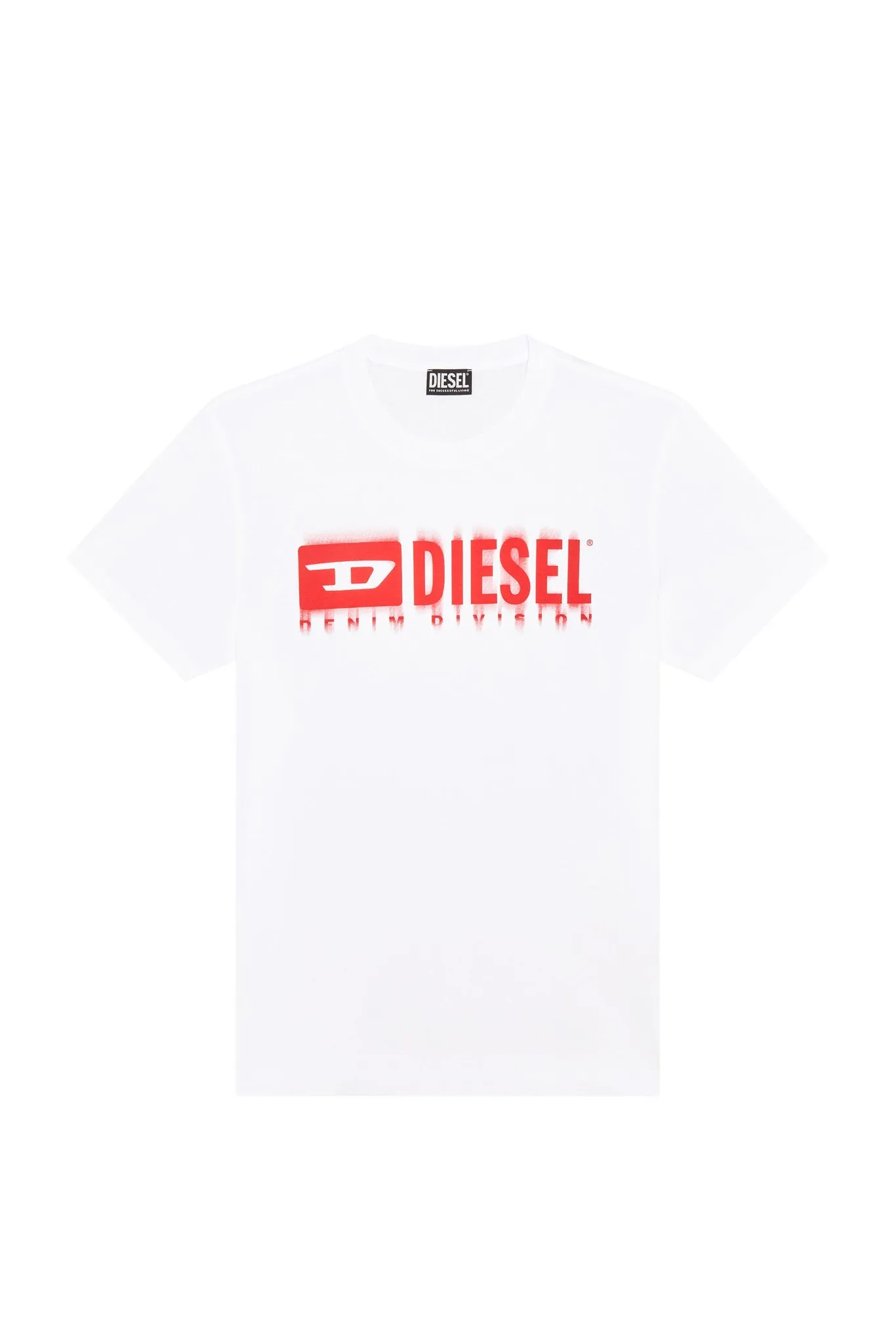 Diesel White T-Diegor-L6 T-Shirt