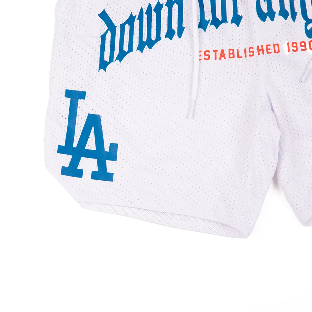 DOLT Mesh Shorts 2024 'LA Dodgers White'