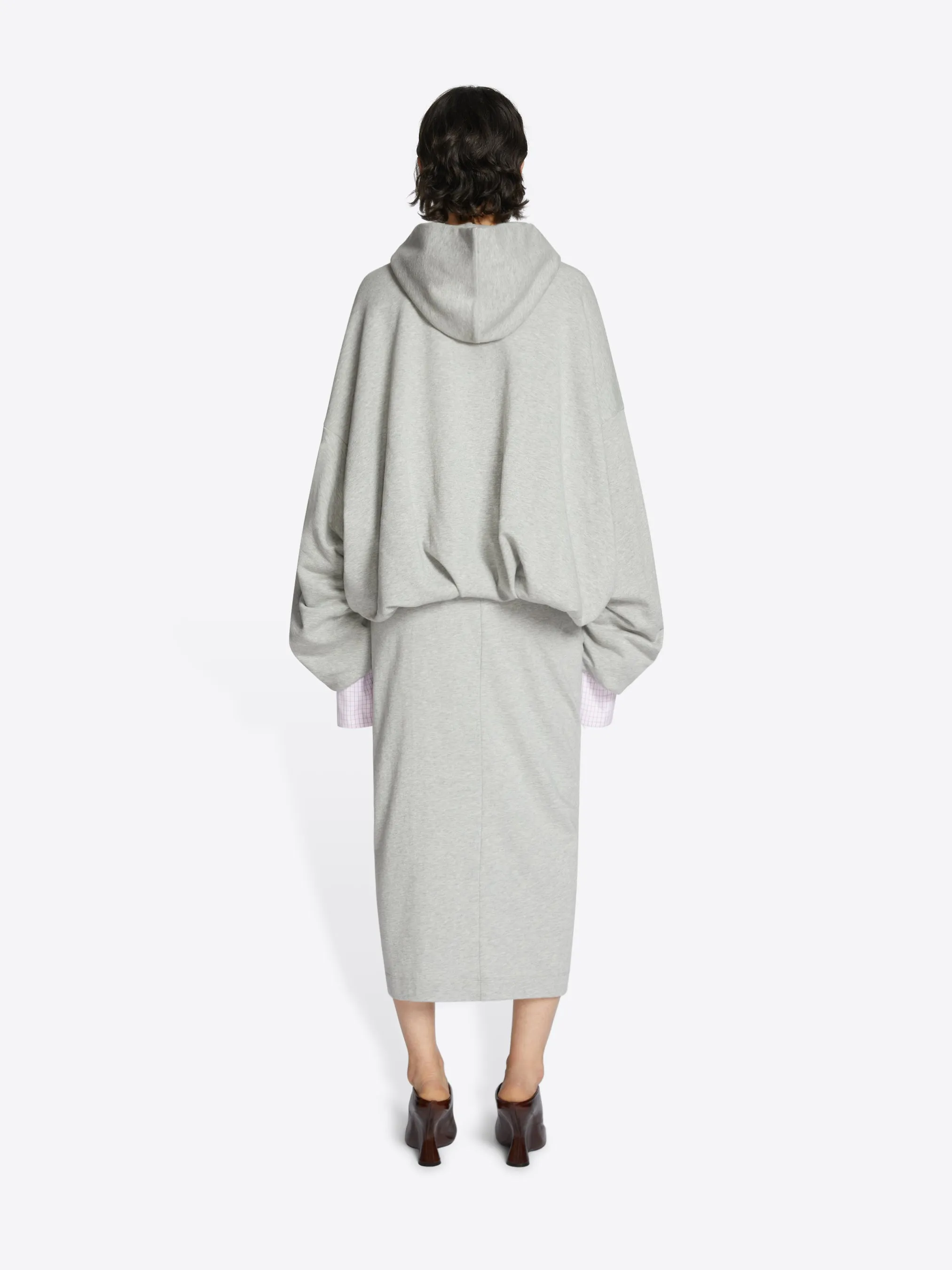 Draped hoodie