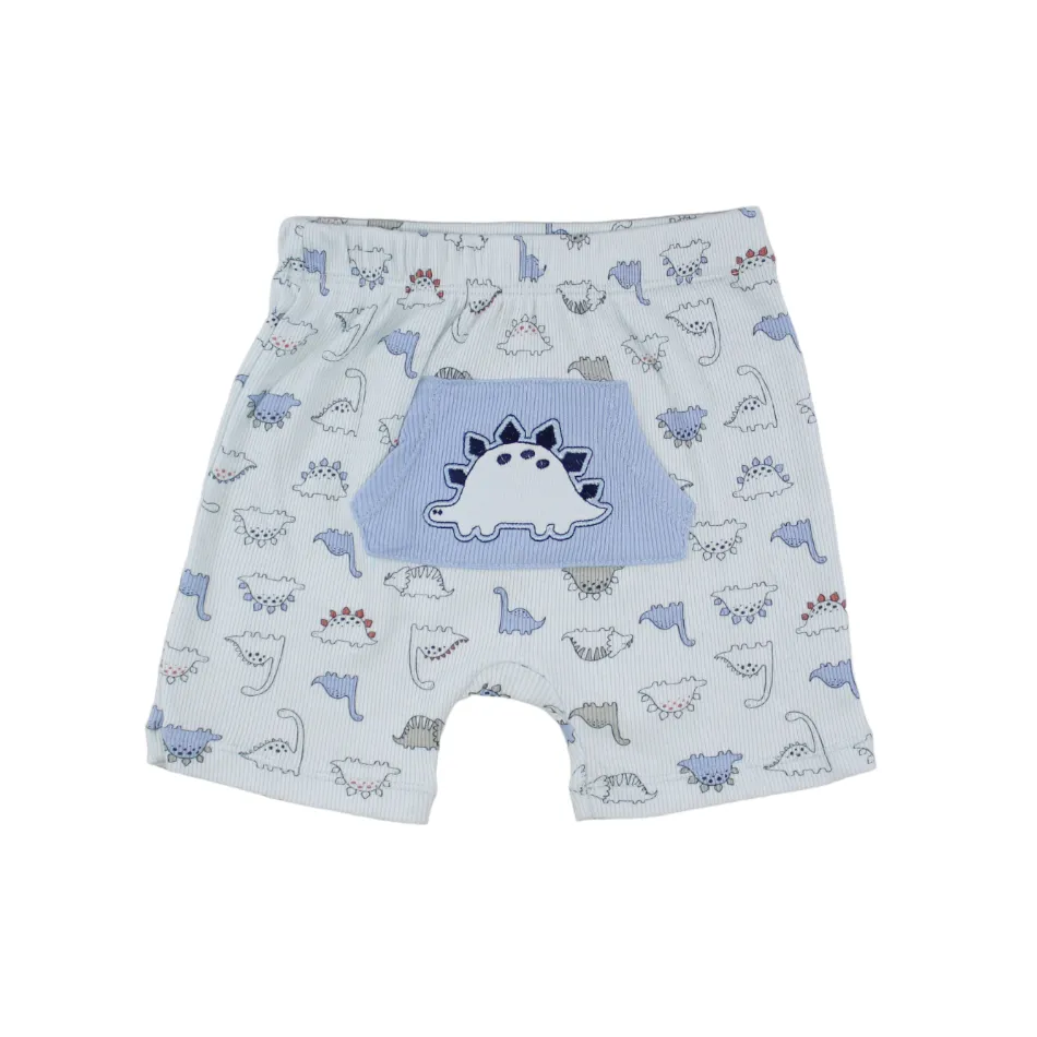 Elegant Kids 2 Pc T-Shirt And Shorts Set - Dinos