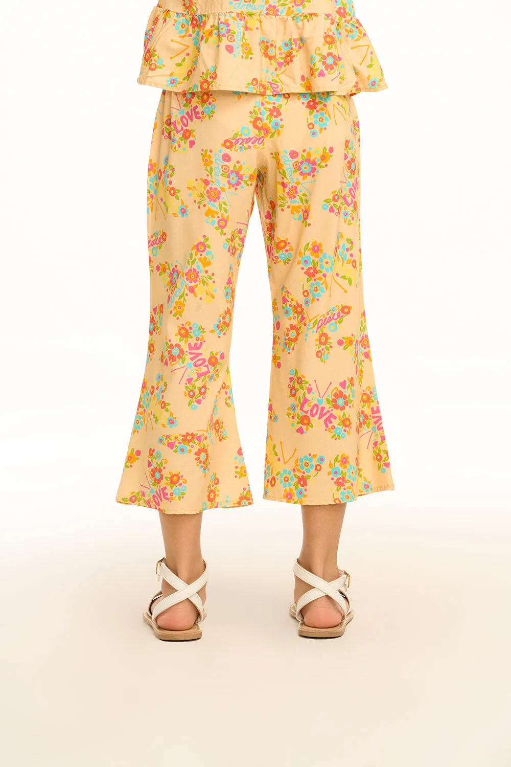 Emma Summer of Love Print Trousers