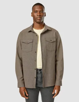 Essential Overshirt Almond