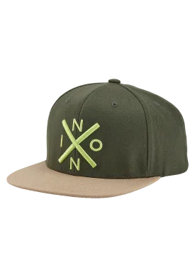 Exchange Snapback Hat - Olive / Khaki