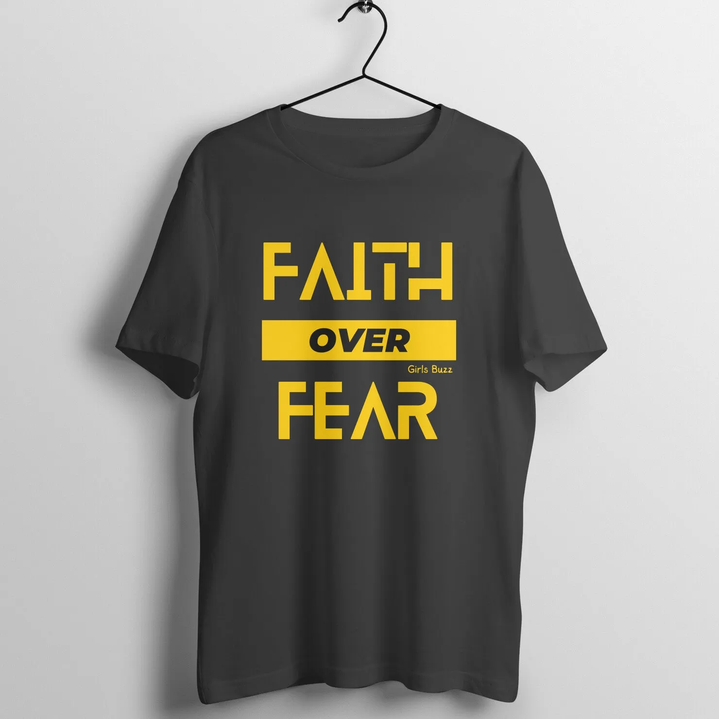 Faith Over Fear Maternity T-shirt