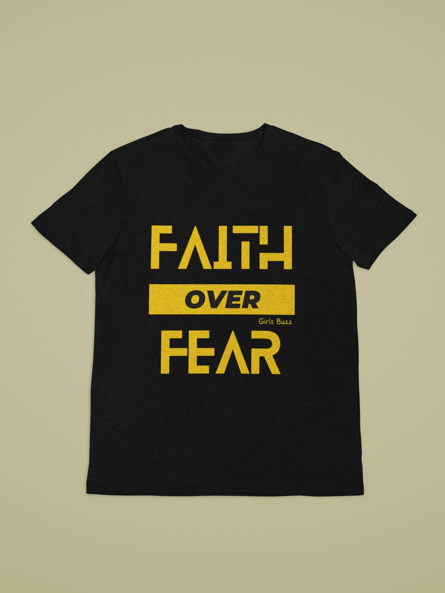 Faith Over Fear Maternity T-shirt