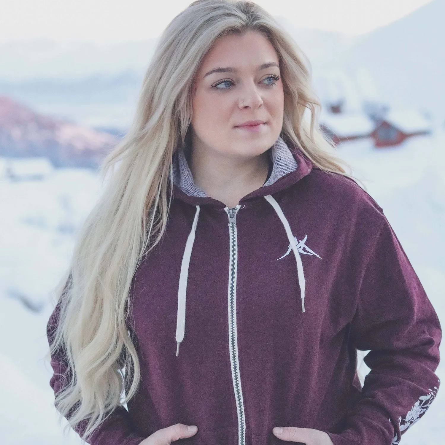 Fireweed Zip-Up Hoodie