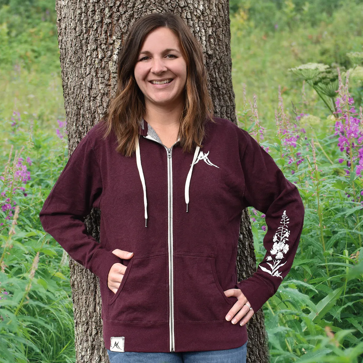 Fireweed Zip-Up Hoodie