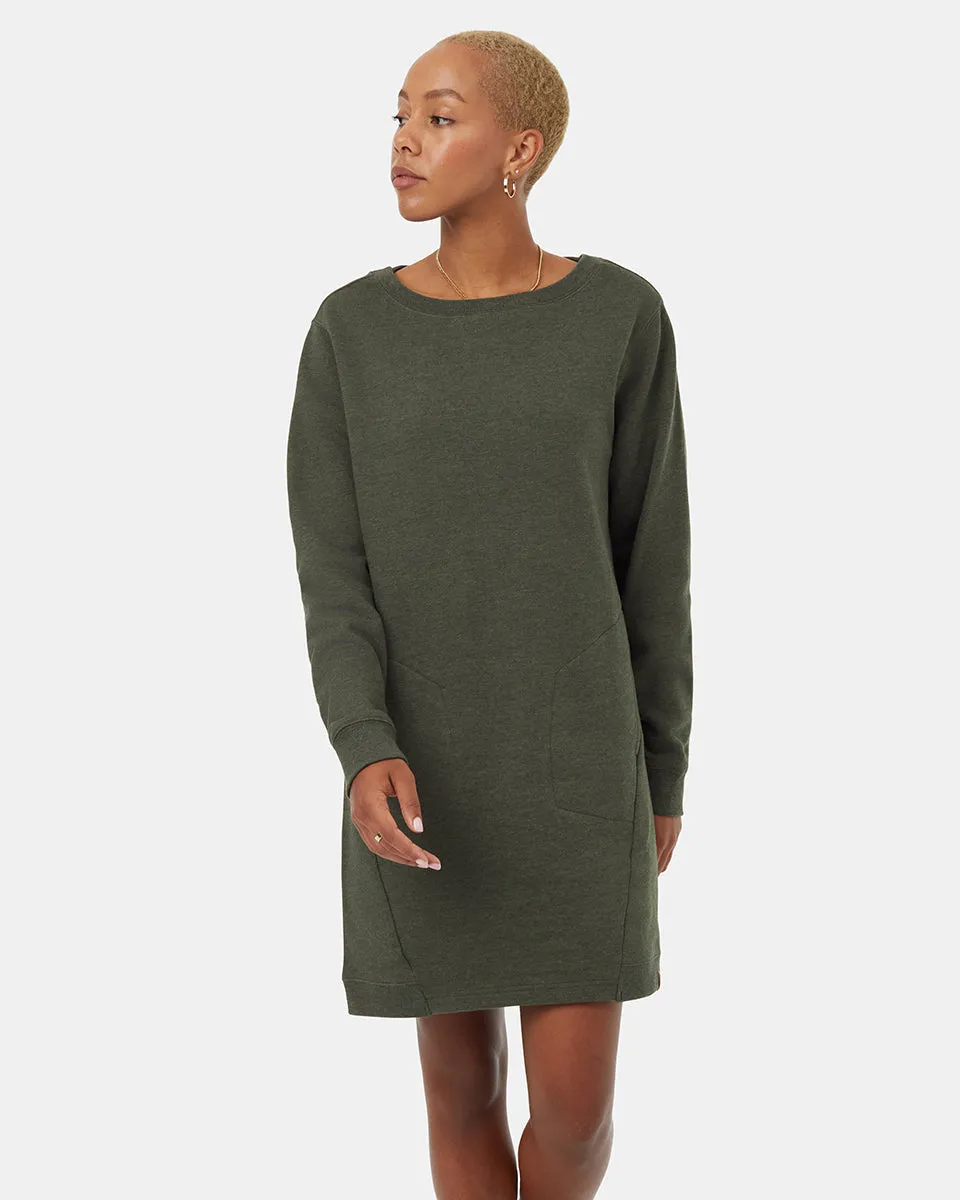 Fleece Crew Dress